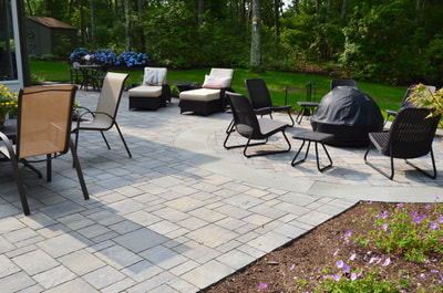 hardscape patio and seating
